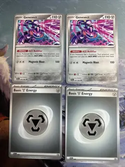 2024 Pokemon Shrouded Fable Genesect 40/64 X2 - Image 2