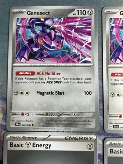 2024 Pokemon Shrouded Fable Genesect 40/64 X2 - Image 4