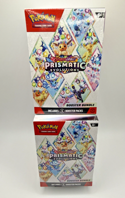 LOT OF 2 - Pokemon Scarlet & Violet Prismatic Evolutions Booster Eevee & Friends - Image 1