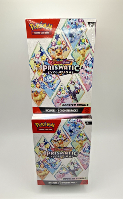 LOT OF 2 - Pokemon Scarlet & Violet Prismatic Evolutions Booster Eevee & Friends - Image 3