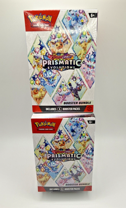 LOT OF 2 - Pokemon Scarlet & Violet Prismatic Evolutions Booster Eevee & Friends - Image 4