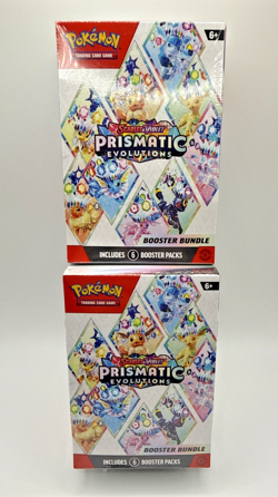 LOT OF 2 - Pokemon Scarlet & Violet Prismatic Evolutions Booster Eevee & Friends - Image 5