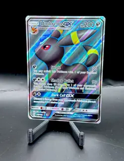 The Pokemon Company Umbreon GX 142/149 SM Base Set Holo Full Art Ultra Rare Eng - Image 1