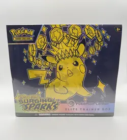 Pokemon TCG - Surging Sparks Pokemon Center PC Elite Trainer Box ETB - Sealed - Image 2