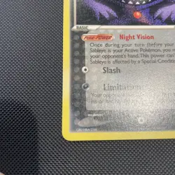 Sableye 23/107 NM Rare Deoxys 2005 Pokemon TCG - Image 2