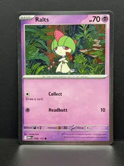 Ralts 058/132 Cosmos Holo Rare - Perfect Order - Pokemon TCG NM - Image 1