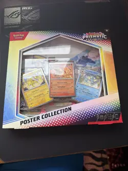 Pokemon TCG Scarlet Violet Prismatic Evolutions PE Poster Collection New Sealed - Image 1