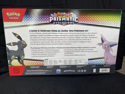 Pokemon Prismatic Evolution Premium Figure Collection Box Sealed New In Box.. - Image 3