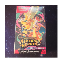Pokemon TCG Mega Evolution Ascended Heroes Booster Bundle Box Dragonite Lucario - Image 1