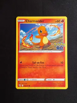 Charmander 008/078 Common LP-NM - Pokemon TCG Sword & Shield Pokemon Go PGO - Image 1