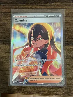Carmine 217/167 Special Illustration Rare Pokemon TCG TWM English NM+ - Image 1