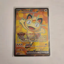 Pokemon TCG | Meowth ex POR 107/088 | Illustration Rare Near Mint - Image 1