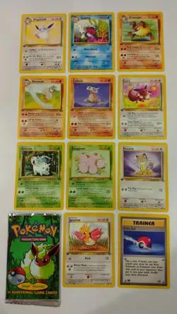 Wizards of the Coast Pokemon Jungle 1st Edition Booster Pack ( Opened Lite) - Image 1