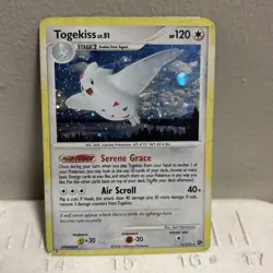 Togekiss LV 51 11 / 106 Pokemon Great Encounters 2008 Heavy Play (DMG) Holo Rare - Image 1