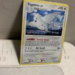 Togekiss LV 51 11 / 106 Pokemon Great Encounters 2008 Heavy Play (DMG) Holo Rare - Image 3