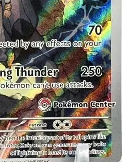 N’s Zekrom MEP 031 Pokemon Center Stamped - Black Star Promo Ascended Heroes - Image 2
