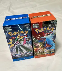 Pokemon Korean Booster Box Sets: Ancient Roar and Future Flash - Image 1