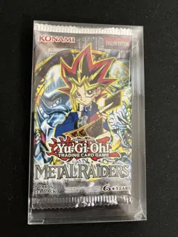 Yugioh Yu-Gi-Oh Metal Raiders Unlimited Booster Pack English Sealed Unweighted - Image 3
