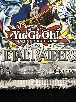 Yugioh Yu-Gi-Oh Metal Raiders Unlimited Booster Pack English Sealed Unweighted - Image 4