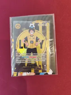2025 ONE PIECE PROMOS BVB X ONE PIECE MATCH DAY 2025 #003 MONKEY D. LUFFY - Image 2