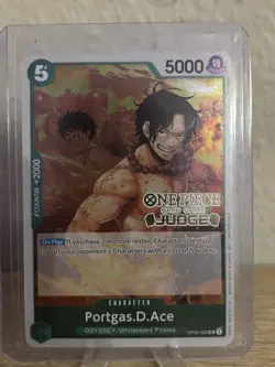 Portgas.D.Ace (OP09-035) Judge Promo One Piece TCG - Image 1