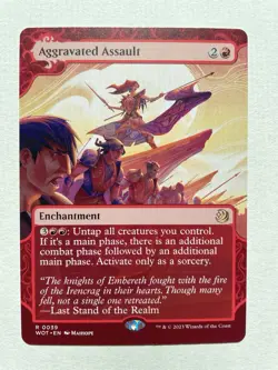MTG Aggravated Assault 0039 WOT - Image 1