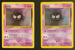 Gastly 50/102 - Pokemon Base Set [2 PK] (Common) [LP/Excellent] - Image 1