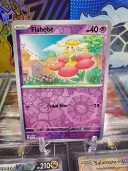 Flabebe 091/198 Reverse Holo Common Pokemon TCG Scarlet & Violet Base Set - Image 1