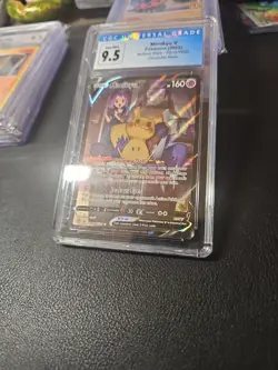 Pokemon Mimikyu V Character Rare TG16/TG30 Brilliant Stars CGC 9.5 Holo - Image 5
