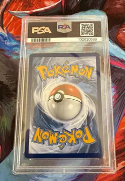 Pokemon Reshiram & Charizard GX SM247 Black Star Promo Holo PSA 8 2021 - Image 2