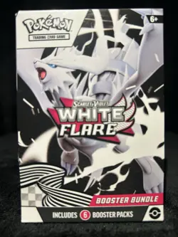 Pokemon TCG Scarlet & Violet White Flare Booster Box Reshiram English 2025 - Image 1
