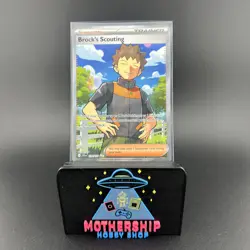 2025 Pokemon SV Journey Together JTG EN Brock's Scouting #179/159 - Image 1
