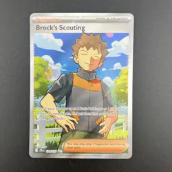 2025 Pokemon SV Journey Together JTG EN Brock's Scouting #179/159 - Image 2