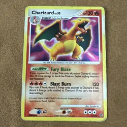 Pokemon Charizard Lv.55 Holo Card 2007 Diamond & Pearl 3/132 - Image 2