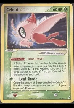 Pokemon Special Delivery Charizard, Gengar, Celebi Promo Holo Card Lot English - Image 4
