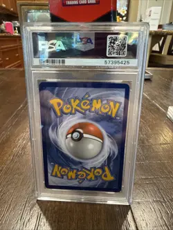 PSA 7 2016 POKEMON XY STEAM SIEGE #114 FULL ART/PROFESSOR SYCAMORE - Image 2