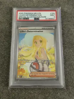 Lillie’s Determination # 184/132 | Pokemon TCG - 2025 Mega Evolution | PSA 9 - Image 3