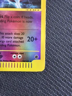 Pokemon Mewtwo TCG Reverse Holo Rare Card 56/165 Expedition Base Set 2002 - Image 5