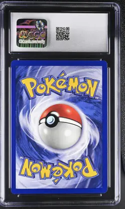 CGC 9 MINT Rattata 61/102 Base Set 1st Edition Shadowless Pokemon Card - Image 2