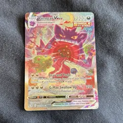 Gengar VMAX Alternate Art Secret Rare Holo Fusion Strike 271/264 English - Image 1