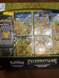 Pokemon Celebrations 25th Anniversary Pikachu V-union Premium Playmat Collection - Image 3