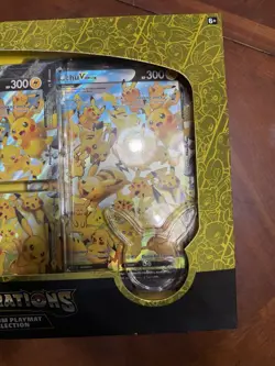 Pokemon Celebrations 25th Anniversary Pikachu V-union Premium Playmat Collection - Image 4