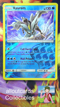 2019 Pokemon Unbroken Bonds Kyurem Reverse Holo 50/214 NM/M - Image 1