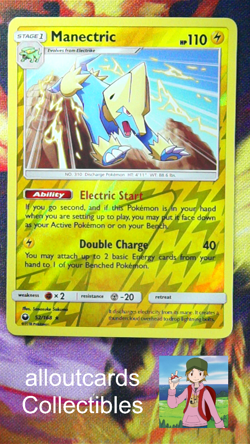 2018 Pokemon Celestial Storm Manetric Reverse Holo 52/168 NM/M - Image 1