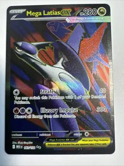 Pokemon TCG Mega Latias EX Ultra Rare 163/132 Mega Evolution NM Near Mint - Image 1