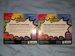 Pokemon TCG Ascended Heroes 2-Pack Blisters - Erika and Larry - Set of 2 SEALED - Image 2
