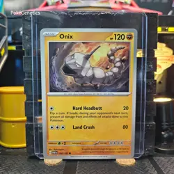 Onix Paradox Rift Pokemon TCG 090/182 Scarlet & Violet SV04 Common - Image 1