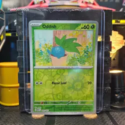 Oddish 151 Reverse Holo Pokemon TCG 043/165 Scarlet & Violet Common - Image 1
