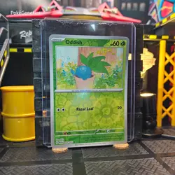 Oddish 151 Reverse Holo Pokemon TCG 043/165 Scarlet & Violet Common - Image 3