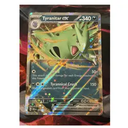 Tyranitar ex 064/131 Sv: Prismatic Evolutions Holo Double Rare. NM Pokemon - Image 1